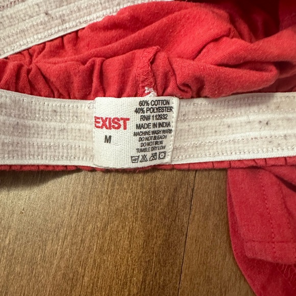 Red outer banks pajama shorts - Picture 3 of 3